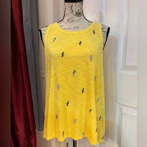 Old Navy Everywear Cactus Tank Top
